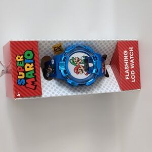Super Mario Flashing LCD Watch